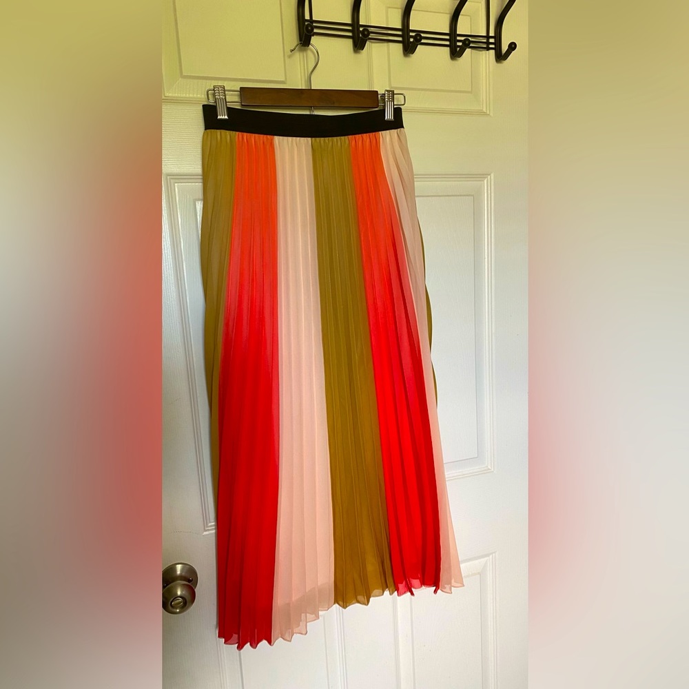 Athena Marie Striped Maxi Skirt- Size M